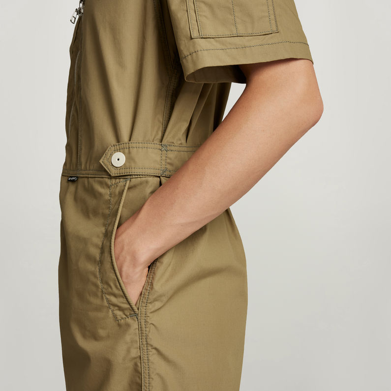 G-STAR® Multi Zip Playsuit Grün