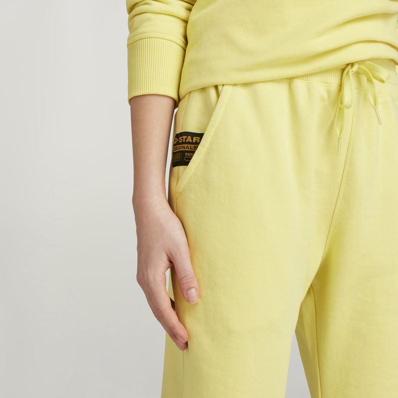 G-STAR® Pantalon Core Sweat Women Jaune