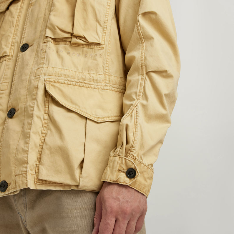 G-STAR® Washed Cargo Field Jacke Beige