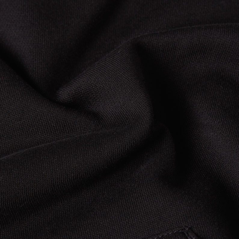 G-STAR® Sweat à Capuche Zippé Unisexe Enfants Noir