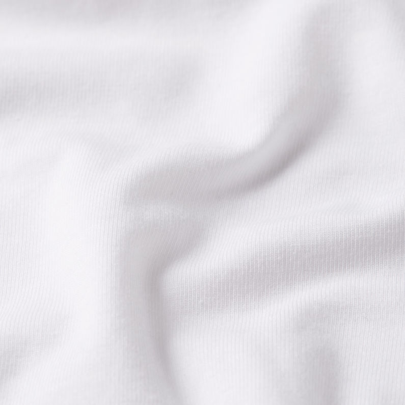 G-STAR® Lot De 2 T-Shirts Base Heather V-Neck Blanc