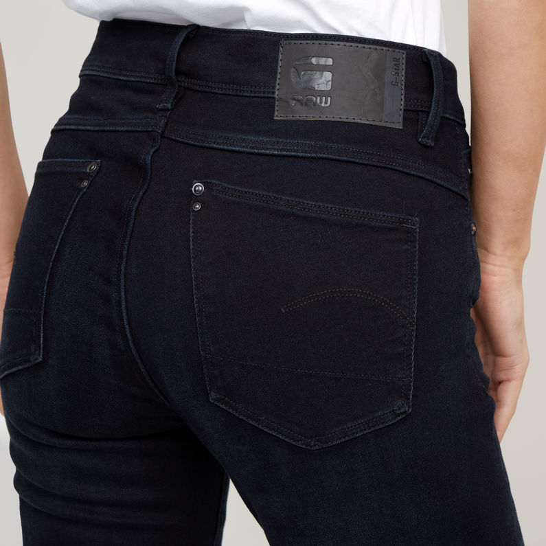G-STAR® Lhana High Super Skinny Jeans Donkerblauw