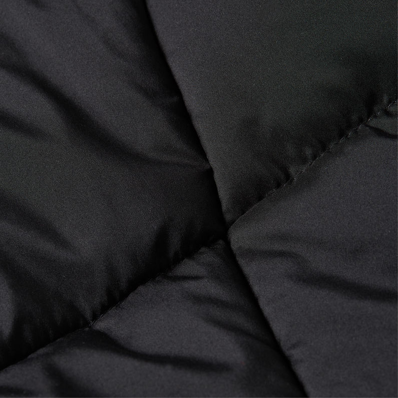 G-STAR® Lange Gewatteerde Jas Met Capuchon Whistler Slim Zwart