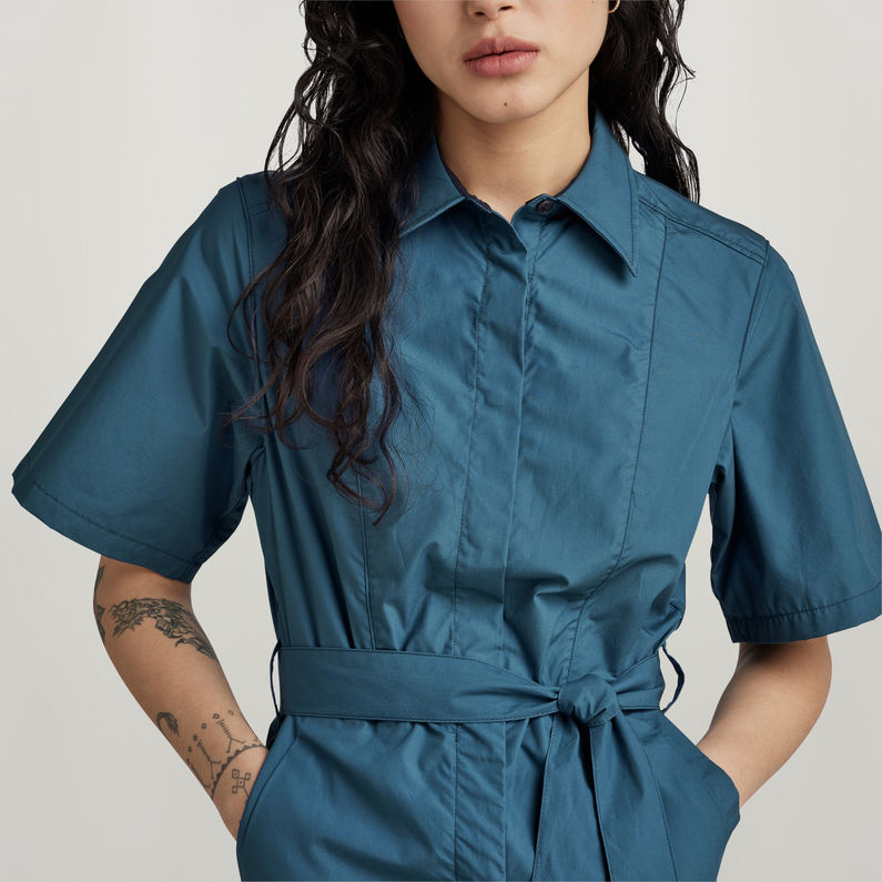 G-STAR® Bristum Deconstructed Jumpsuit Medium blue