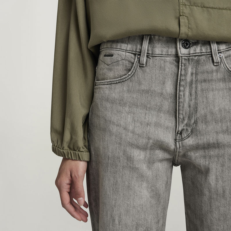 G-STAR® Janeh Ultra High Mom Ankle Jeans Grijs