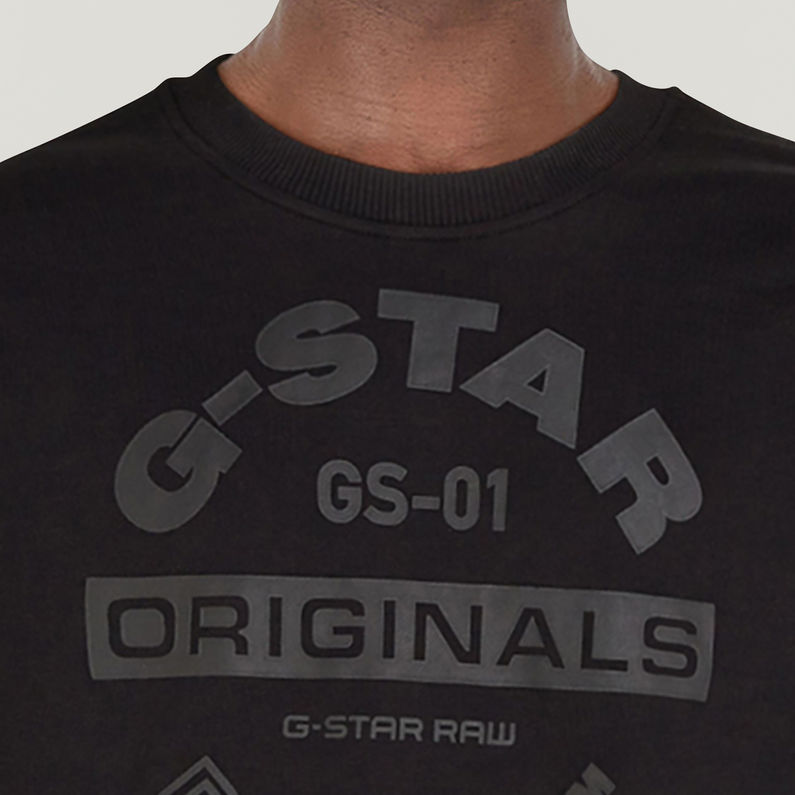 G-STAR® Sudadera Originals Logo Graphic Negro