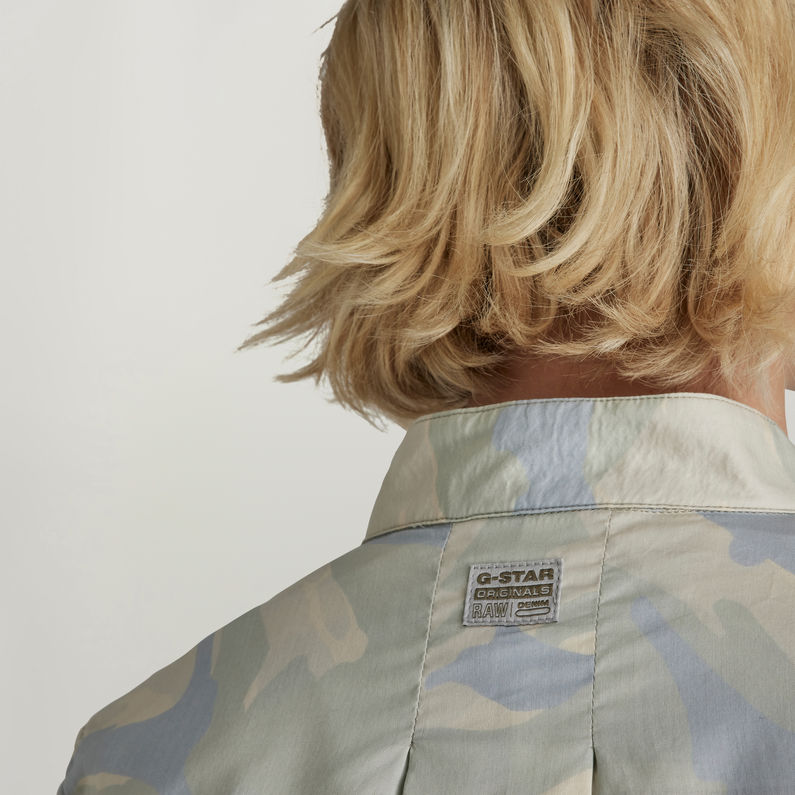 G-STAR® Millery V-Neck Shirt Dress Multi color