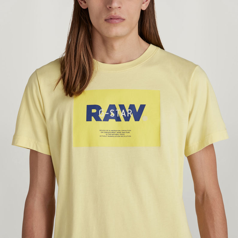 G-STAR® RAW HD T-Shirt Geel