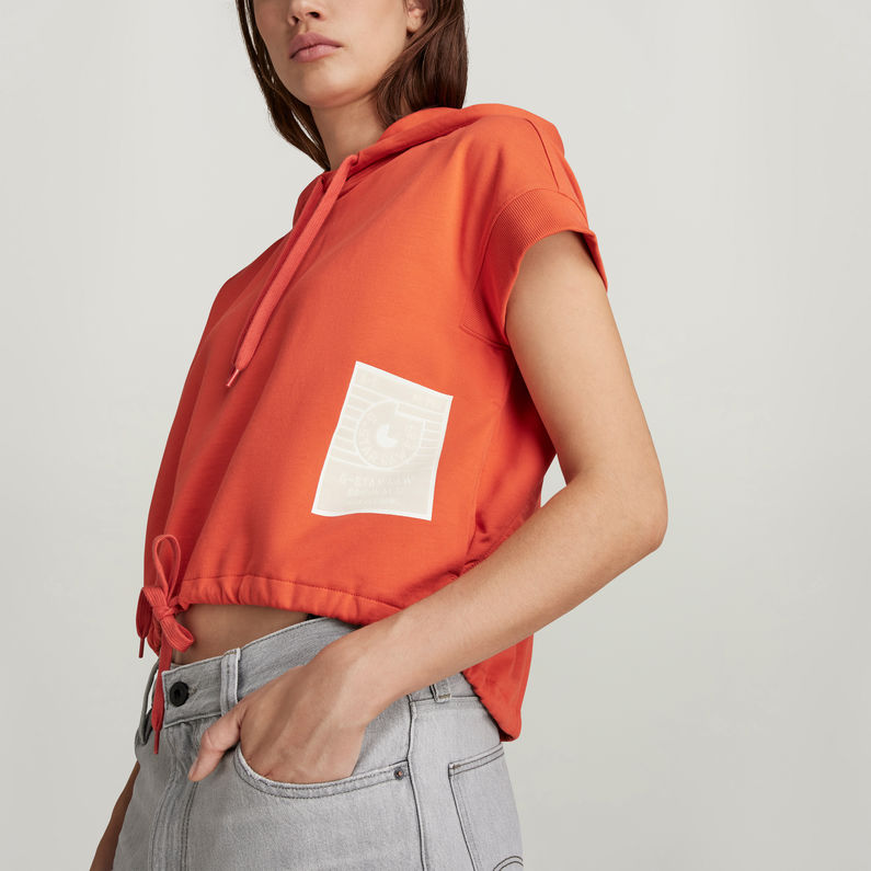 G-STAR® Boxed Graphic Hoodie Rot