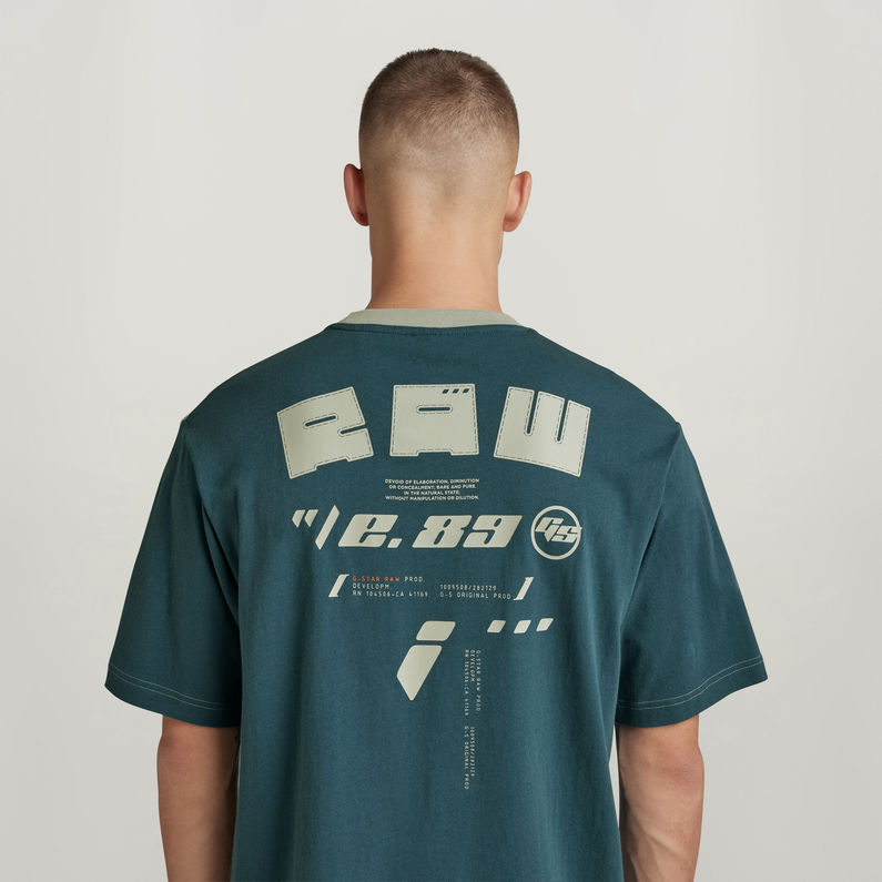 G-STAR® Sobiru Graphic Boxy T-Shirt Green