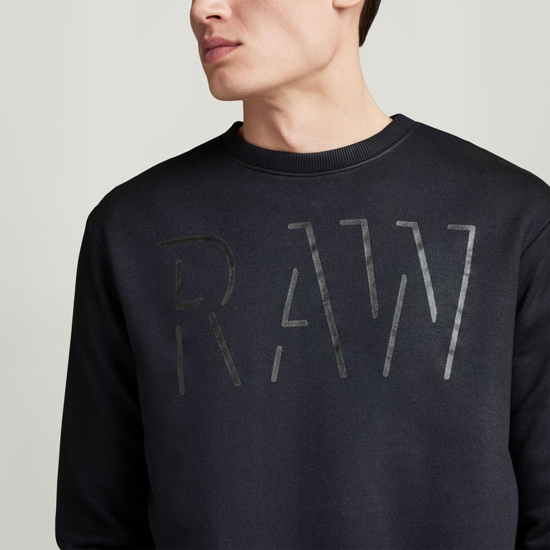G-STAR® RAW Graphic Sweater Dunkelblau