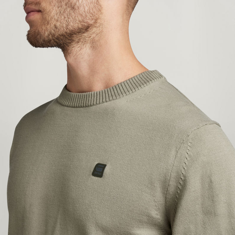 G-STAR® Gebreide Trui Premium Core Groen