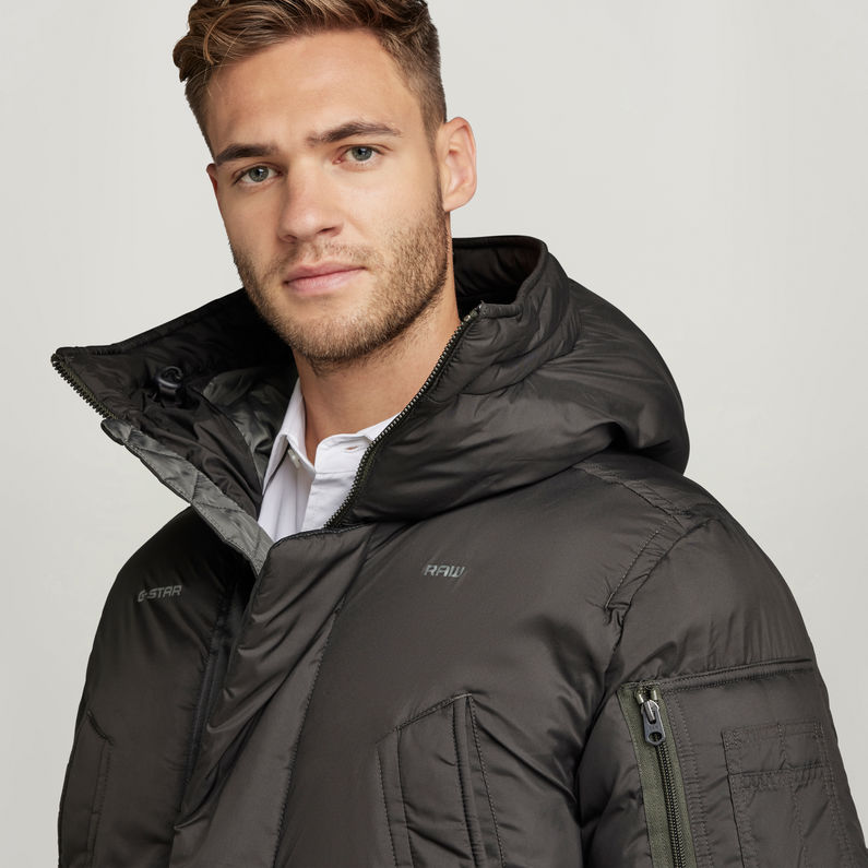 G-STAR® Pillow Whistler Hooded XL Parka Schwarz