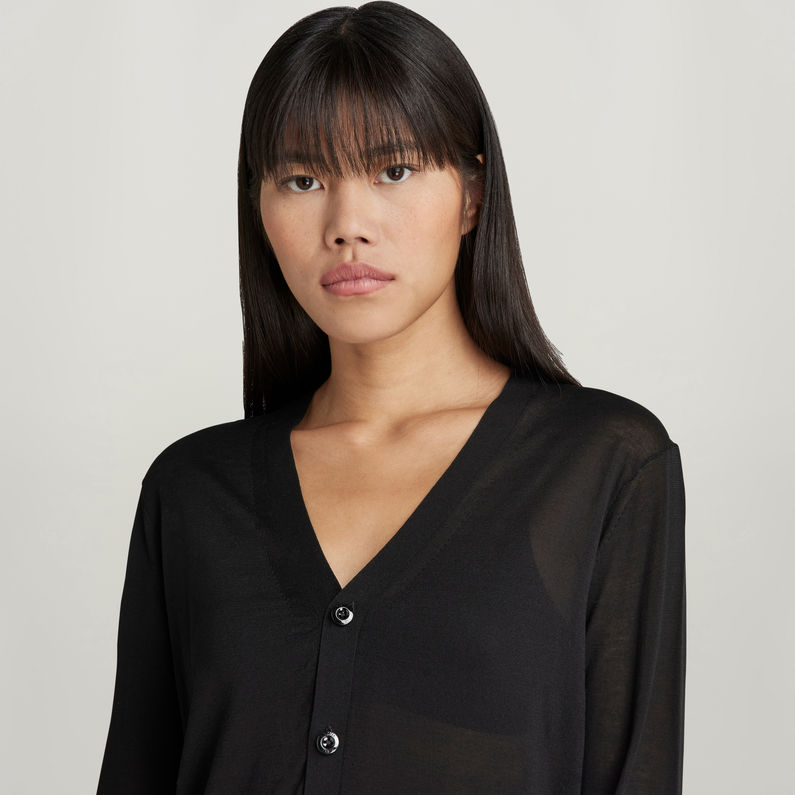 G-STAR® Core Cardigan Knit Black