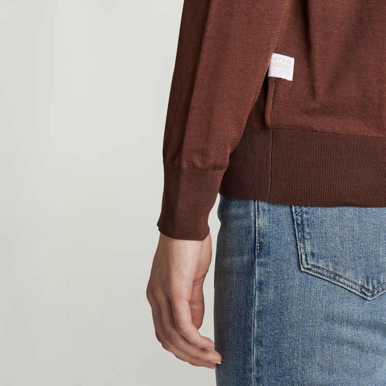 G-STAR® Cárdigan Core Knit Marrón