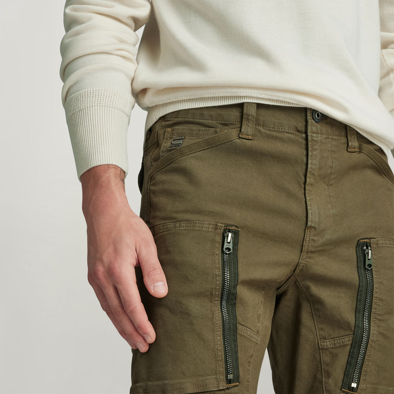 G-STAR® Pantalon Cargo Zip Pocket 3D Skinny Vert
