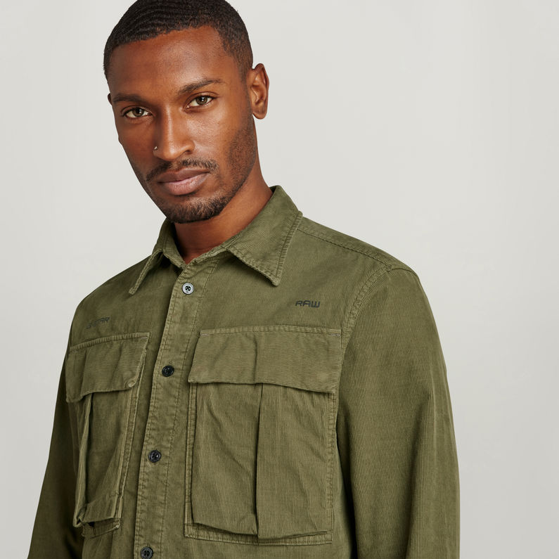 G-STAR® Unisex Submarine Regular Shirt Green