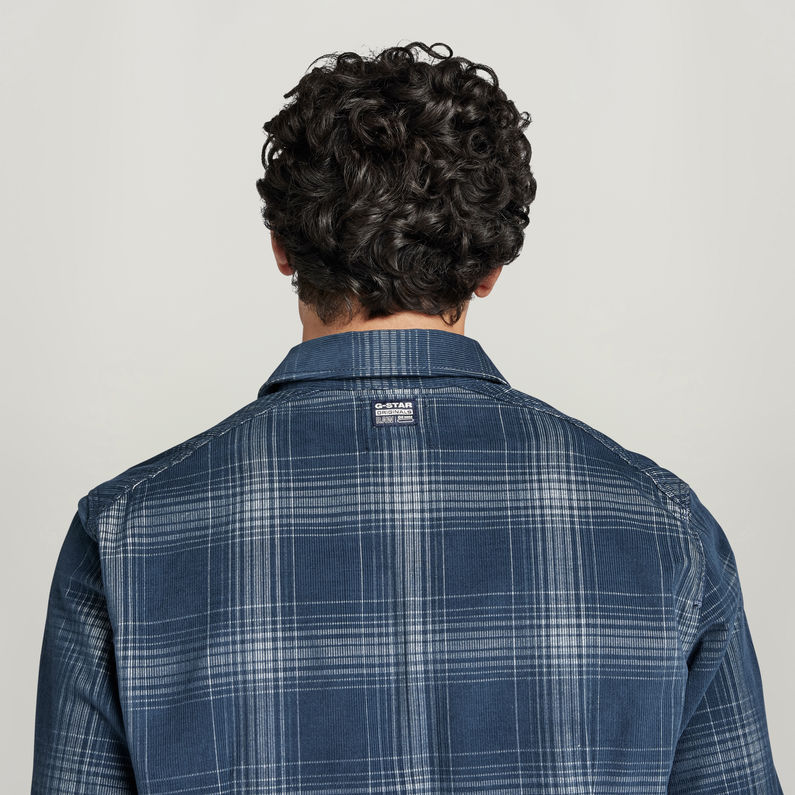 G-STAR® Geruite Slim Shirt Meerkleurig