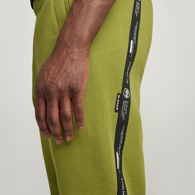Logo Tape Sweat Pants | Green | G-STAR® US