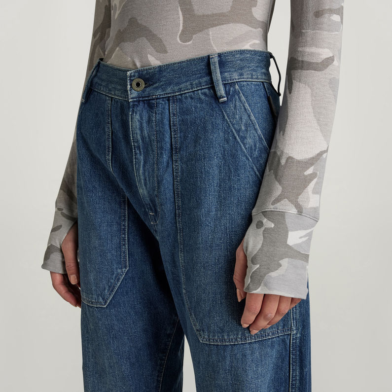 G-STAR® Allover Printed Turtle Neck Top Slim Multi color