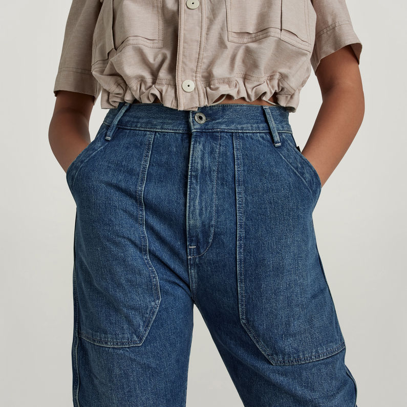 G-STAR® 3D Fatigue Boyfriend Denim Pants Dark blue