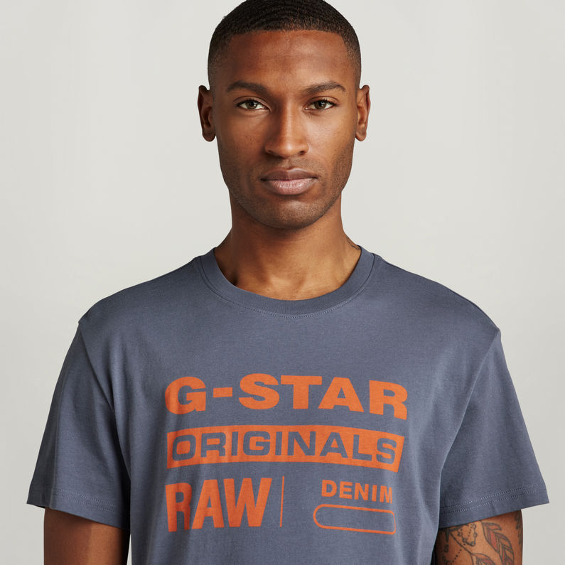 G-STAR® Originals Label T-Shirt Medium blue