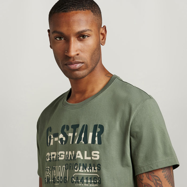 G-STAR® Stencil Originals T-Shirt Green
