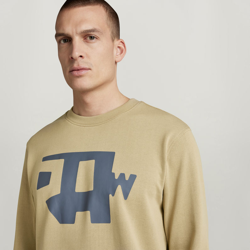 G-STAR® Sudadera Abstract RAW Beige