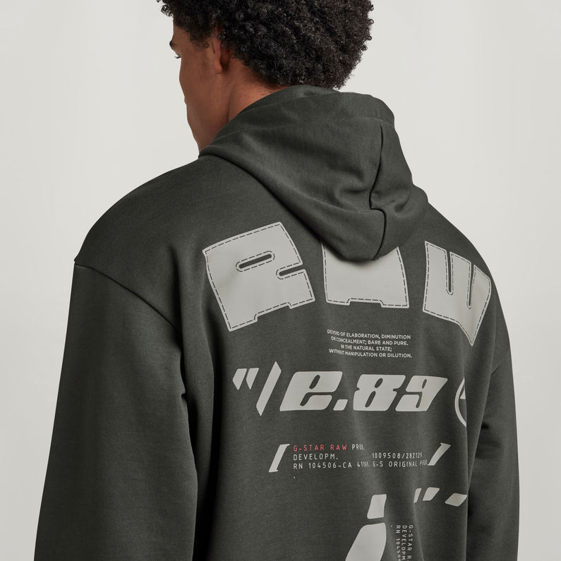 G-STAR® Sobiru Loose Hooded Sweater Grey