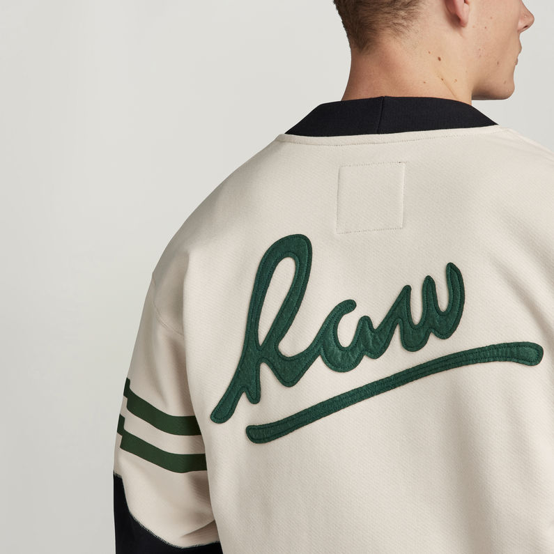 G-STAR® Sweat Holiday Cardigan Blanc