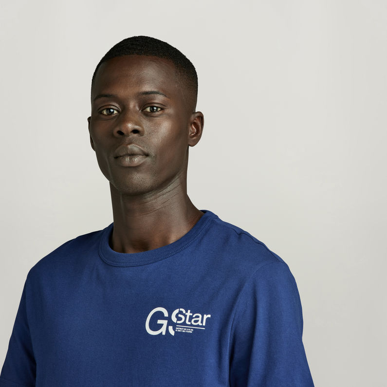 G-STAR® Graphic 7 T-Shirt Dark blue