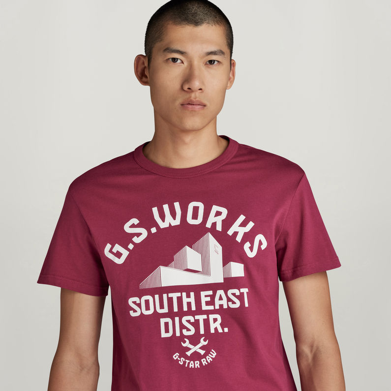 G-STAR® Graphic 8 T-Shirt Red