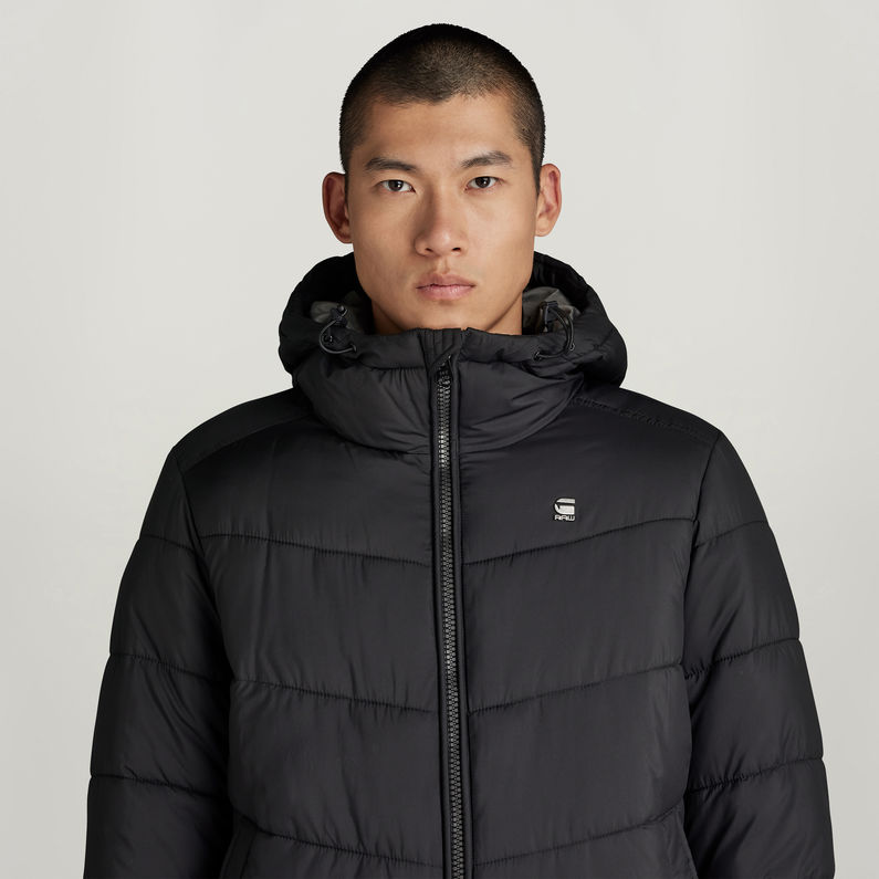 G-STAR® Whistler Hooded Puffer Black