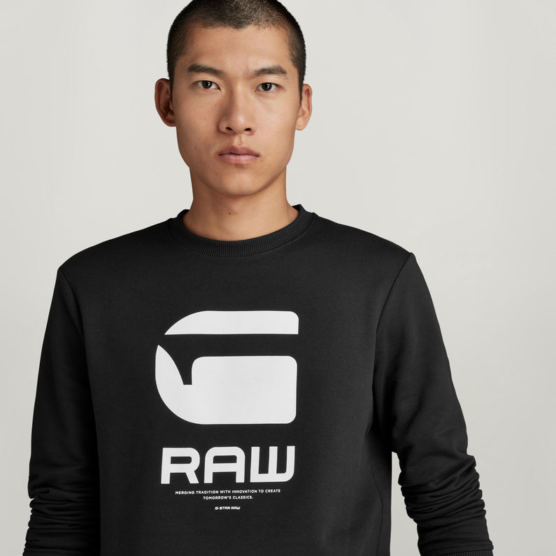 G-STAR® Graphic 6 Sweatshirt Schwarz