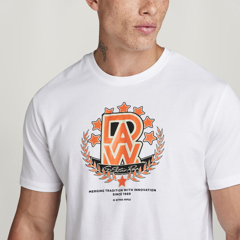 G-STAR® Royal Varsity T-Shirt Wit