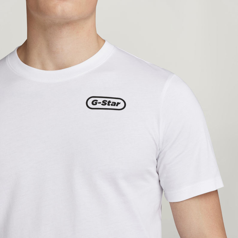 G-STAR® Back Graphic Slim T-Shirt White