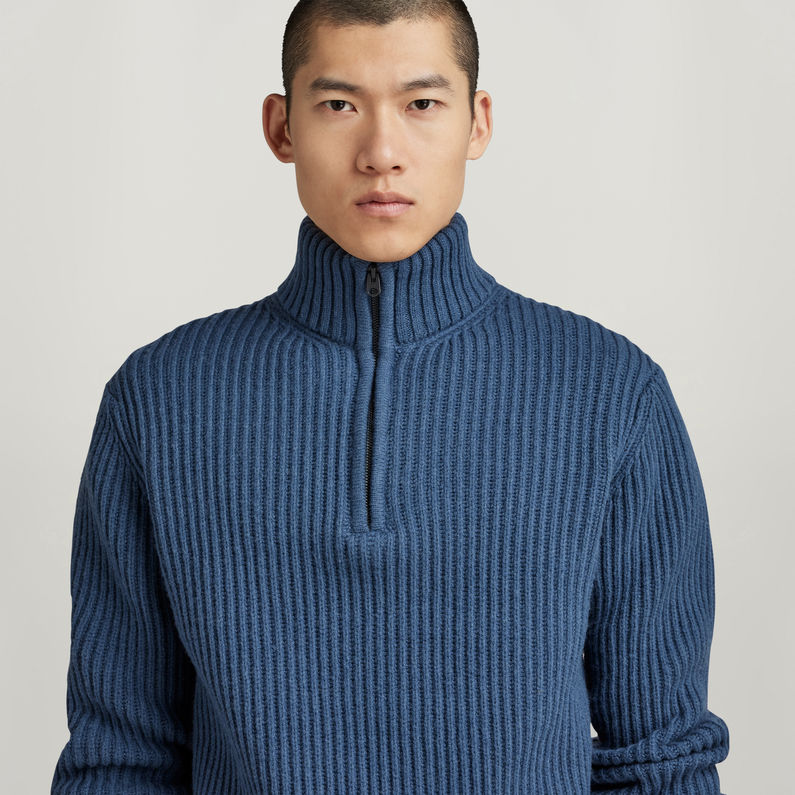 G-STAR® Pull En Maille Essential Skipper Bleu moyen