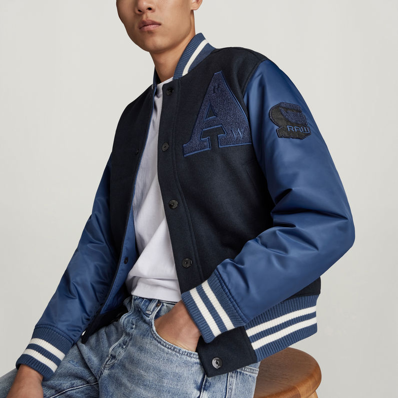 G-STAR® Varsity Jack Donkerblauw