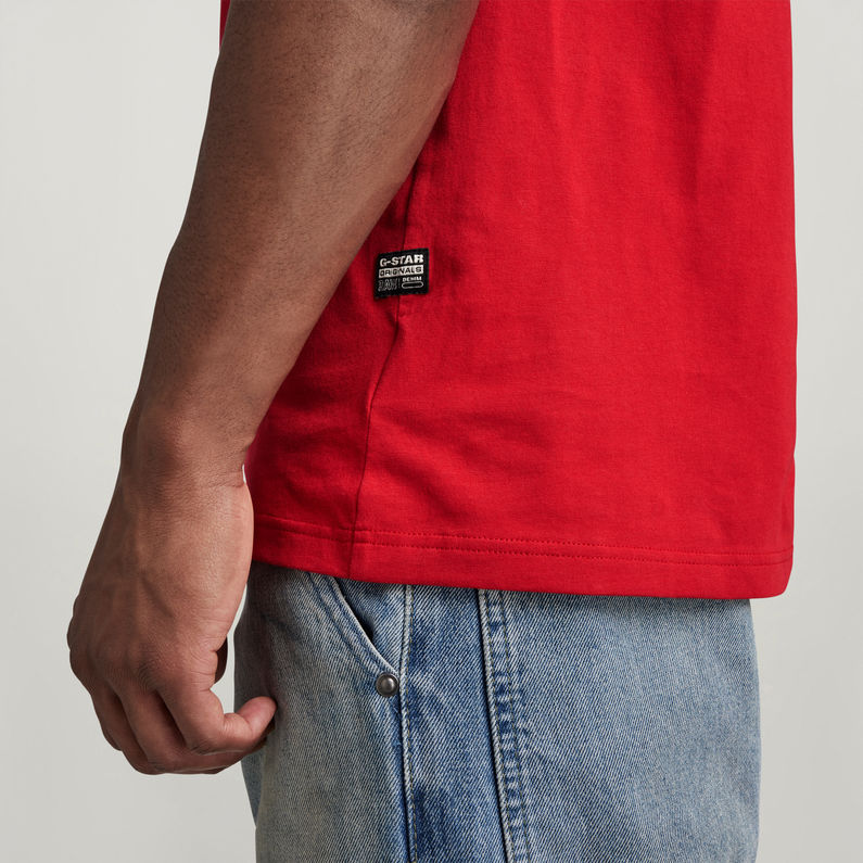 G-STAR® T-Shirt Chest Graphic Rouge