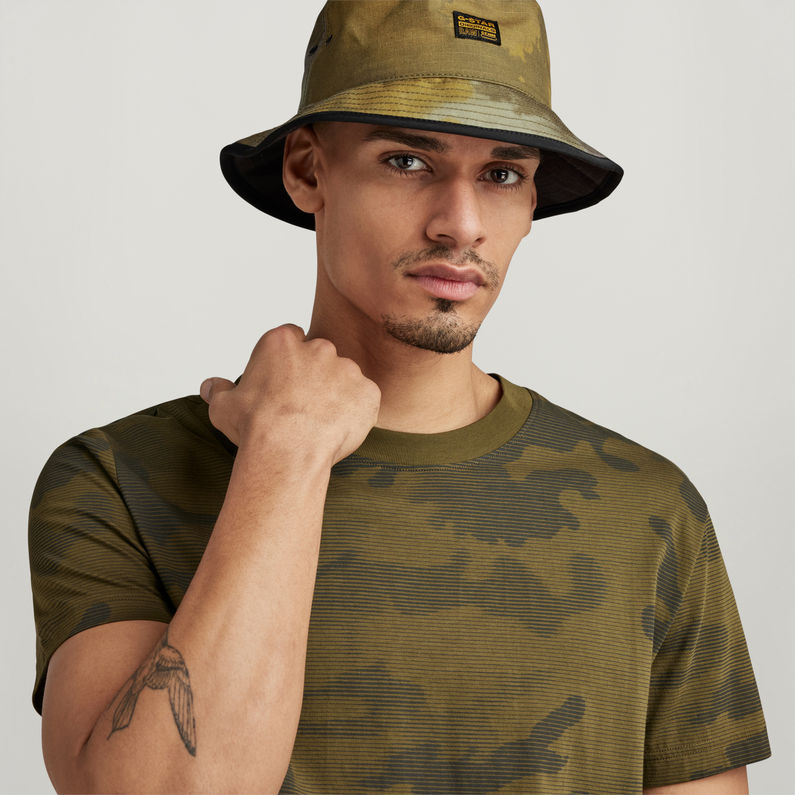 G-STAR® Line Camo Allover T-Shirt Meerkleurig