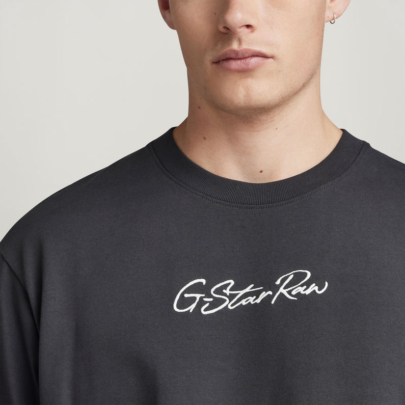 G-STAR® Autograph Boxy T-Shirt Grau