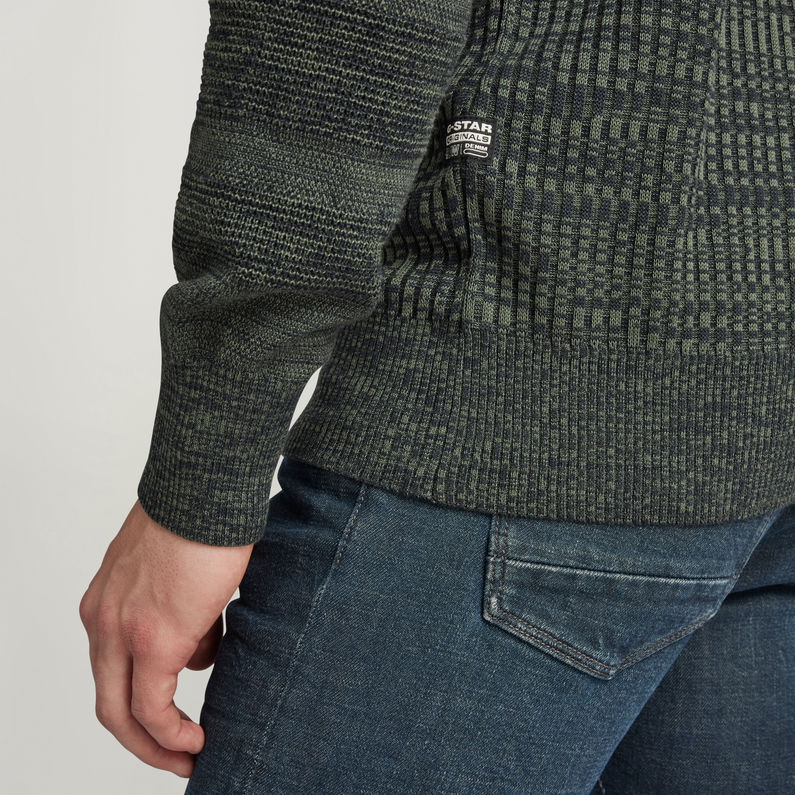 G-STAR® Pull 3D Biker Knitted Multi couleur