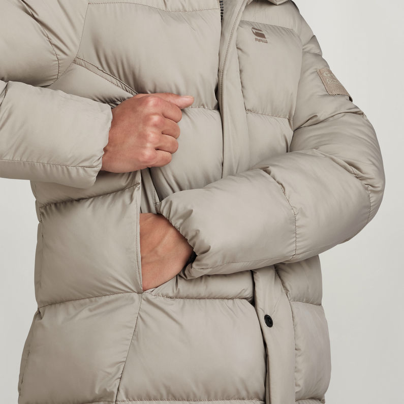 G-STAR® Whistler Parka Puffer Jacke Grau