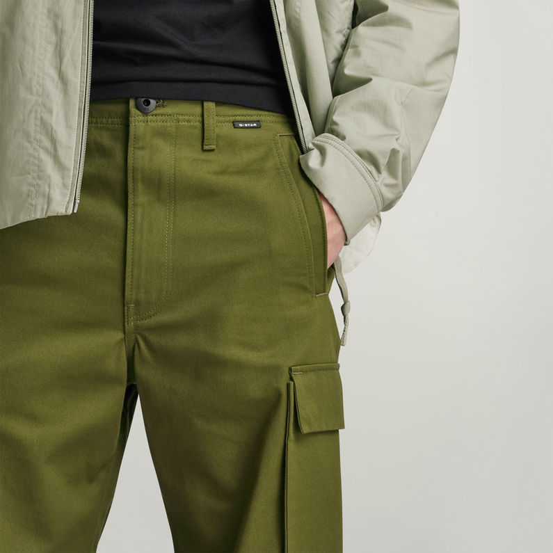 G-STAR® Renato Straight Cargo Broek Groen