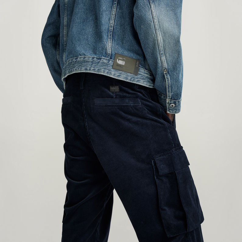 G-STAR® Pantalones Renato Straight Cargo Azul oscuro