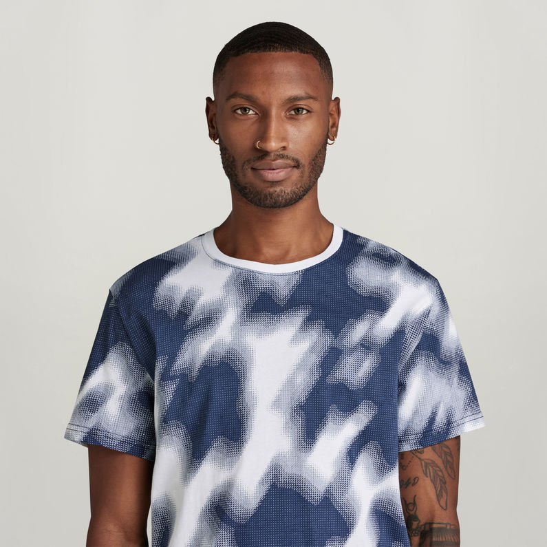 G-STAR® Faded Allover Print T-Shirt Multi color