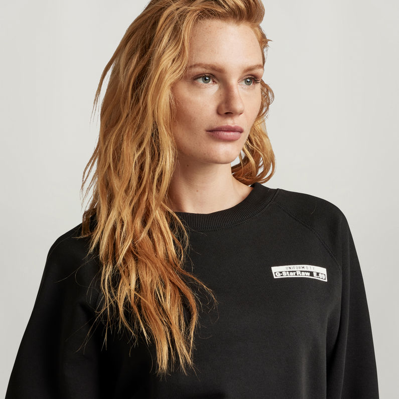 G-STAR® Raglan Relaxed Sweater Black