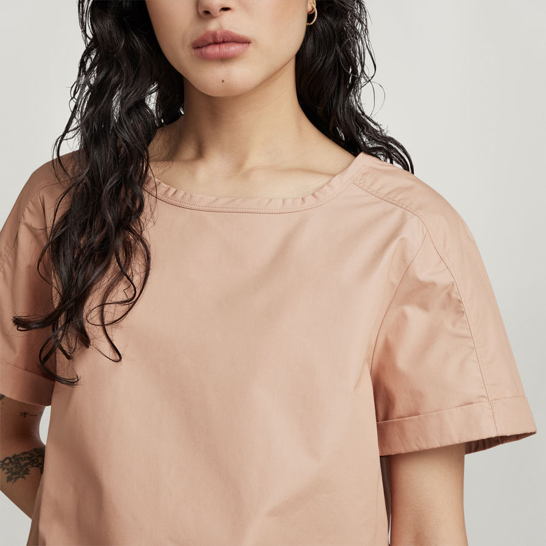 G-STAR® Woven T-Shirt Roze
