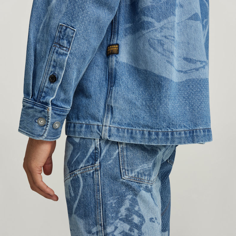 G-STAR® Unisex Oversized Boxy Fit Overshirt Multi color