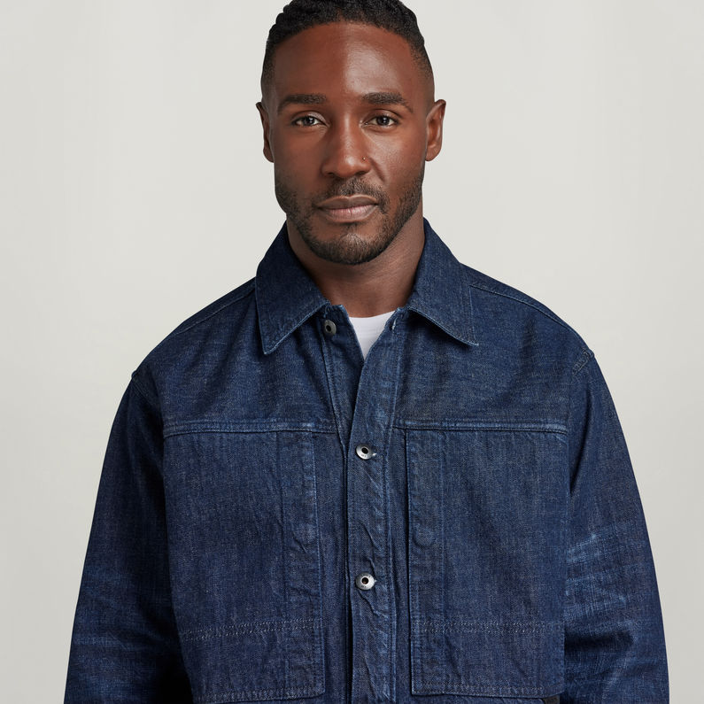 G-STAR® Shanorak Us Navy Unisex Bleu foncé